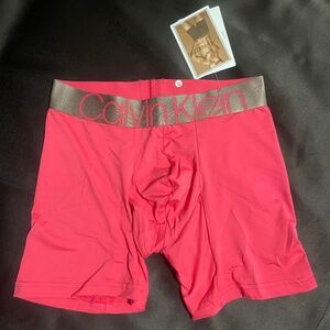 Calvin Klein, Icon Micro Boxer Brief, Cerise Lipstick, Small